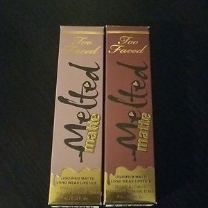 Bundle of Too faced melted matte liquid lipstick